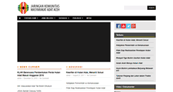 Desktop Screenshot of jkma-aceh.org