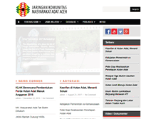 Tablet Screenshot of jkma-aceh.org